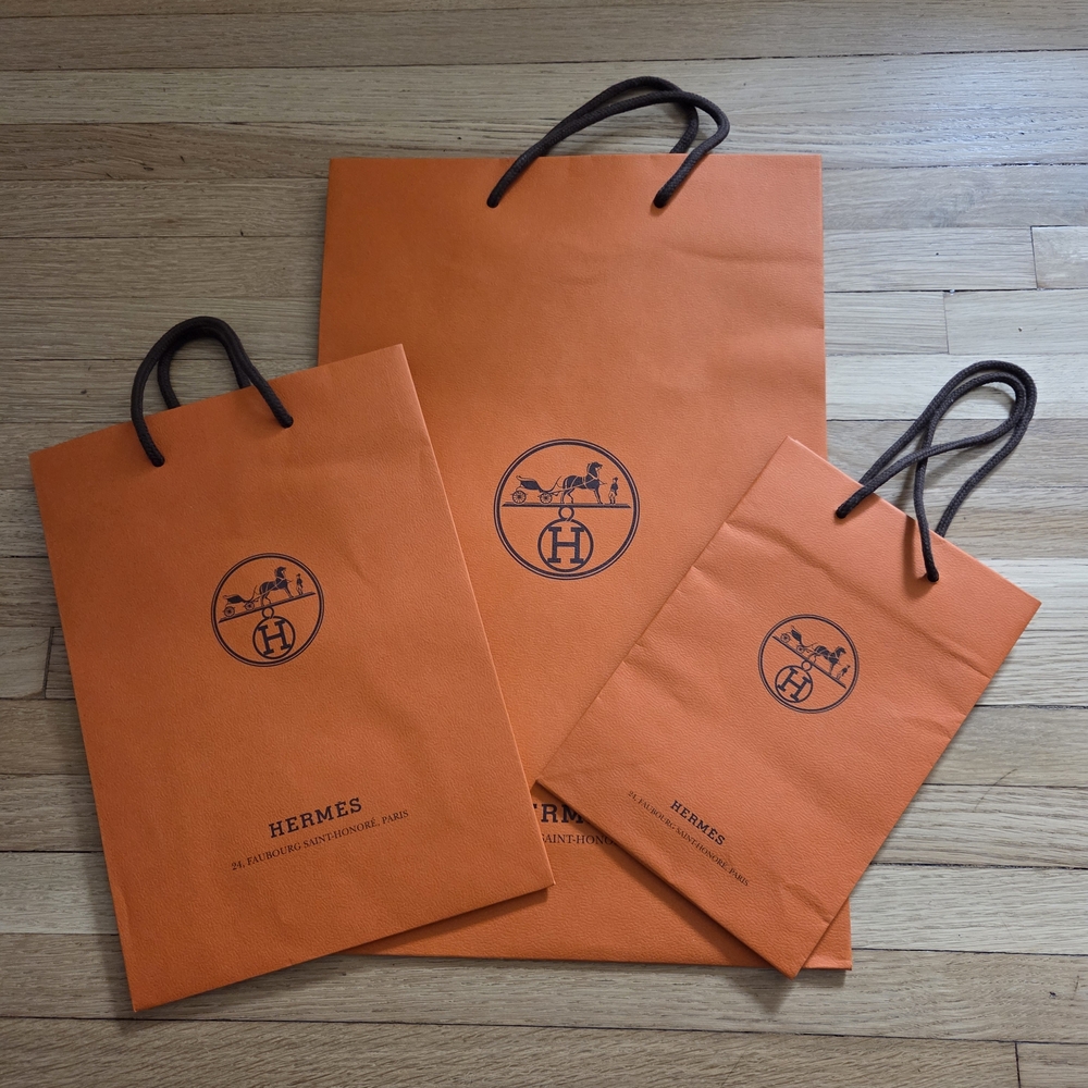 Hermes Shopping Bags - various sizes